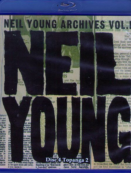 Neil Young Archives Vol. 1 Disc 4 (Blu-Ray)* на Blu-ray
