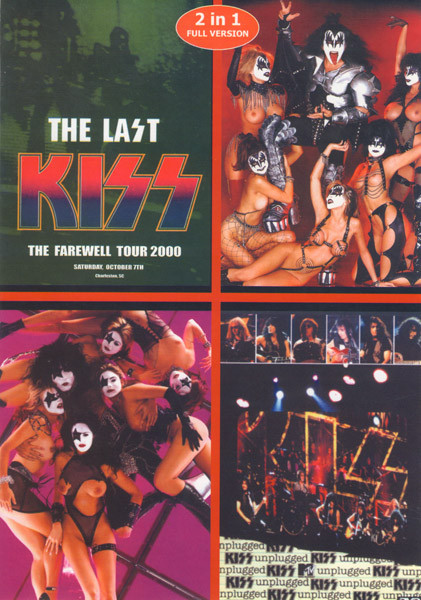Kiss (Unplugged / The last Kiss-The Farewell tour 2000) Подарочный на DVD