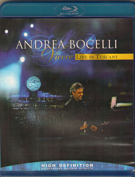 Andrea Bocelli Vivere Live In Tuscany (Blu-ray)* на Blu-ray