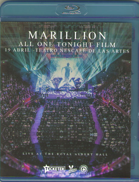 Marillion All One Tonight Live At The Royal Albert Hall (2 Blu-ray)* на Blu-ray