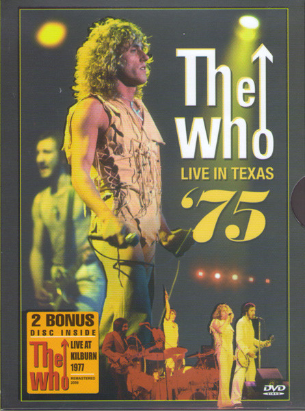 The who Live in Texas 75 (3 DVD) на DVD