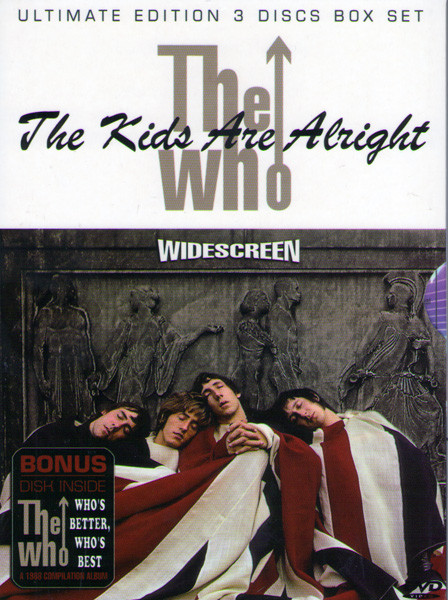 The who The kids are alright (3 DVD) на DVD