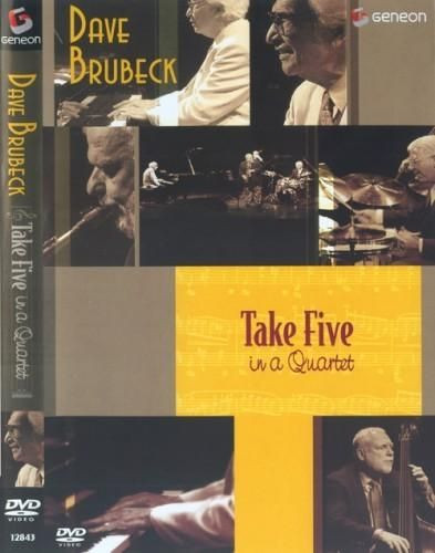 Dave Brubeck Take five in a Quartet  на DVD