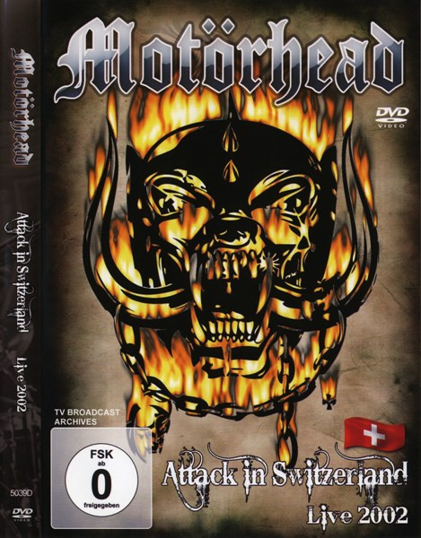 Motorhead Attack In Switzerland Live In 2002 на DVD