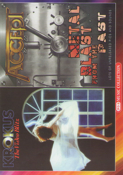 Krokus The video blitz / Accept Metal Blast From The Past на DVD
