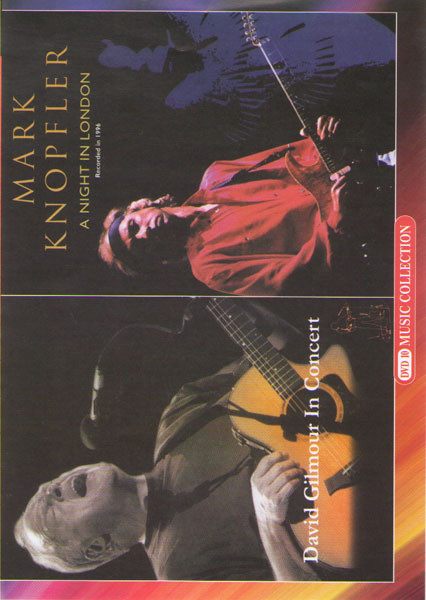 David Gilmour In concert / Mark Knopfler A night in London на DVD
