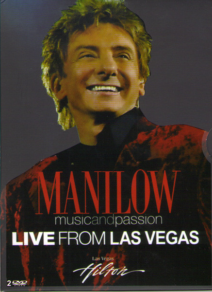 Manilow Live from Las Vegas (2 DVD) на DVD