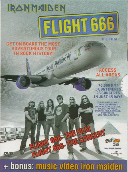 Iron Maiden Flight 666 / The Film на DVD