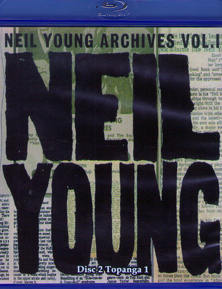 Neil Young Archives Vol. 1 Disc 2 (Blu-Ray)* на Blu-ray