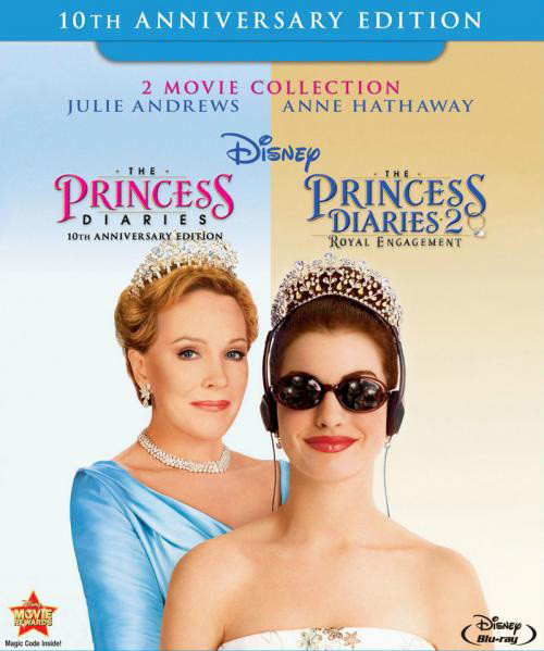 Как стать принцессой / Дневники принцессы 2 Как стать королевой (Blu-ray) на Blu-ray