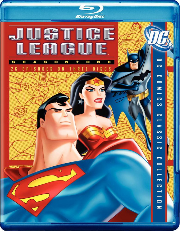 Лига справедливости 1 Сезон (12 серий) (3 Blu-ray) на Blu-ray