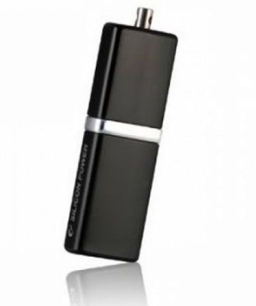 Флеш-карта Flash drive 4GB USB 2.0 Silicon Power Luxmini 710 Black