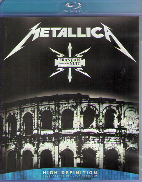 Metallica Francais Pour Une Nuit (Live Aux Arenes de Nimes) (Blu-ray)* на Blu-ray
