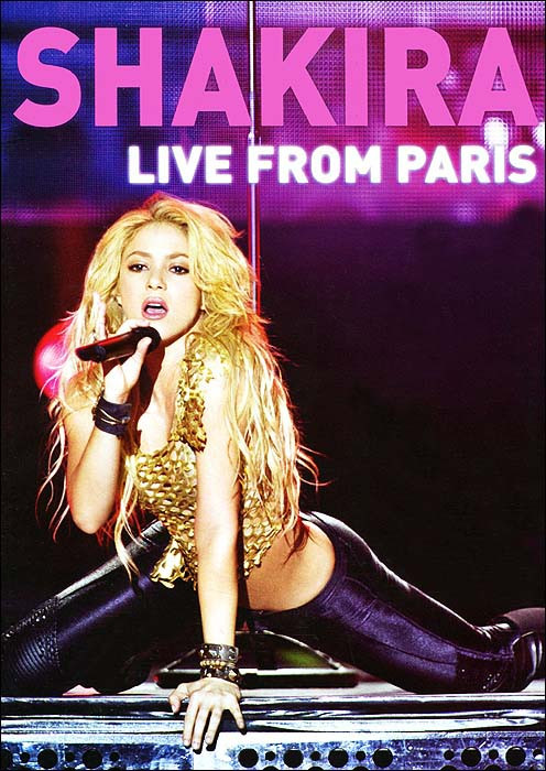 Shakira Live from Paris на DVD