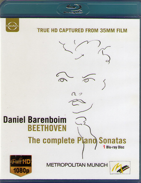 Daniel Barenboim Beethoven The complete piano sonatas (3 Blu-ray)* на Blu-ray