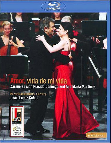 Amor vida de mi vida Zarzuelas by Placido Domingo a Ana Maria Martinez (Blu-ray) на Blu-ray