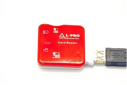 Card reader  L-PRO 1140 All-IN-1 Все виды карт Красный