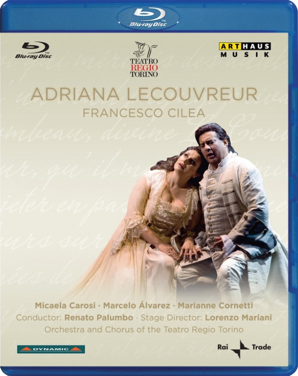 Adriana Lecouvreur Teatro Regio di Torino (Blu-ray) на Blu-ray