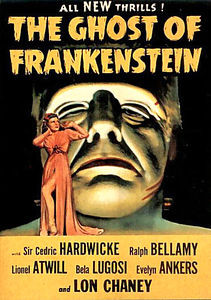 Призрак Франкенштейна  на DVD