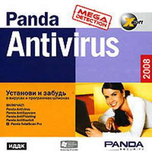 Panda Antivirus 2008 коробка для 3 ПК (подписка на один год) (PC CD)