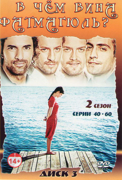В чем вина Фатмагюль (Без вины виноватая) 2 Сезон (40-60 серии)  на DVD