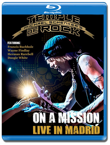 Michael Schenkers Temple of Rock On a Mission Live In Madrid (Blu-ray)* на Blu-ray