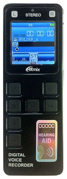 Диктофон RITMIX RR-970 2GB Black