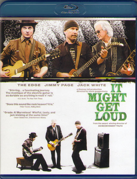 The Edge Jimmy Page Jack White It Might Get Loud (50 GB) (Blu-ray)* на Blu-ray