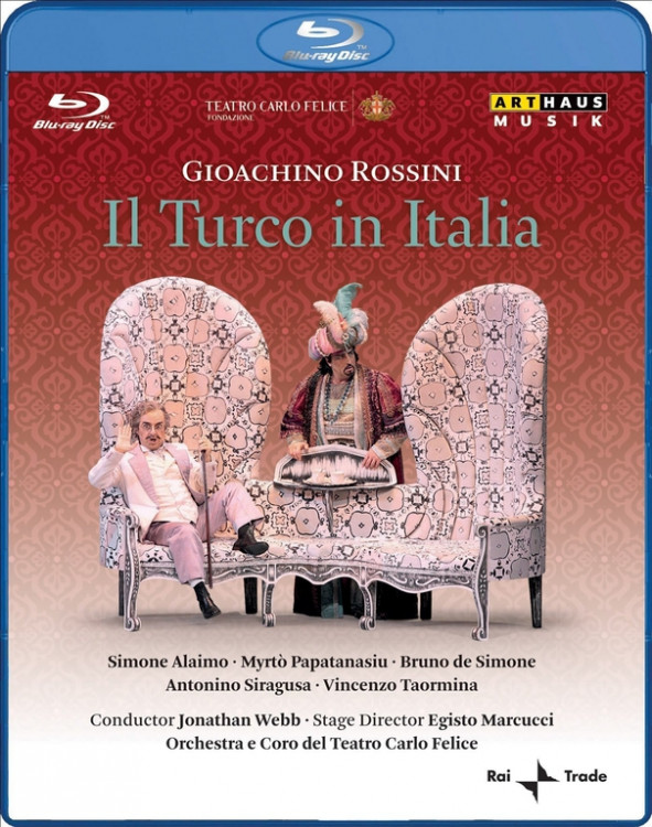 Rossini Il Turco in Italia Teatro Carlo Felice Di Genova (Blu-ray) на Blu-ray