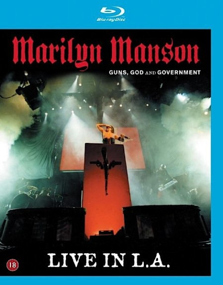 Marilyn Manson Guns God and Government world Tour (Blu-ray)* на Blu-ray