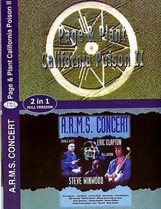 A.R.M.S. Concert/ Page&Plant California Poison II на DVD