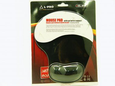 Коврик для мышки  гелевый L-PRO MP 802  1226 black