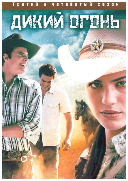 Дикий огонь 3,4 Сезоны (26 серий) (4DVD) на DVD