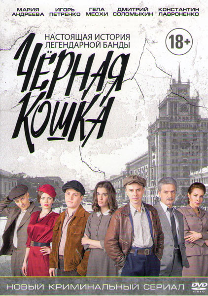 Черная кошка (16 серий) на DVD Черная кошка (16 серий) на DVD