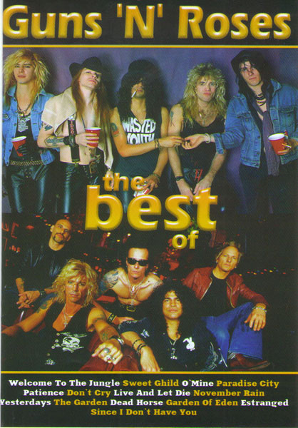 Guns n Roses The Best (Live / Клипы) на DVD Guns n Roses The Best (Live / Клипы) на DVD