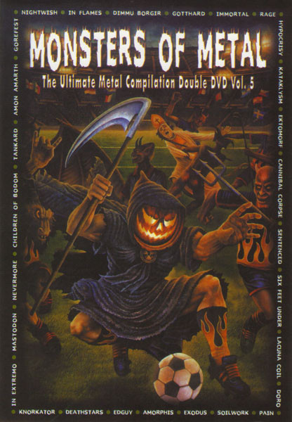 Monsters of Metal - The Ultimate metal Compilation double DVD Vol. 5 на DVD Monsters of Metal - The Ultimate metal Compilation double DVD Vol. 5 на DVD