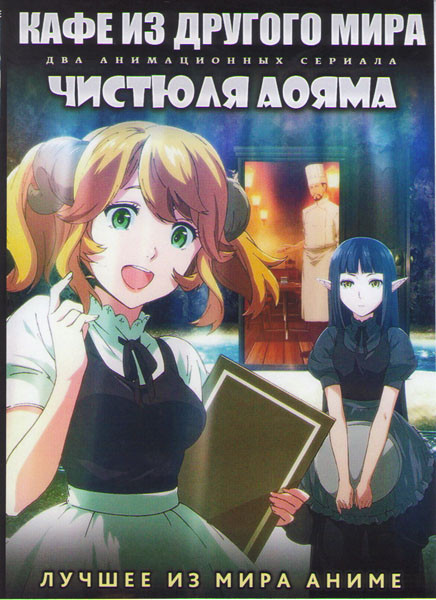 Кафе из другого мира ТВ (12 серий) / Чистюля Аояма ТВ (12 серий) (2 DVD) на DVD