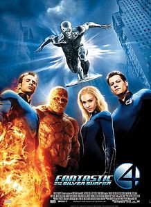 Фантастическая четверка 2: Вторжение Серебряного серфера (Лицензия) на DVD