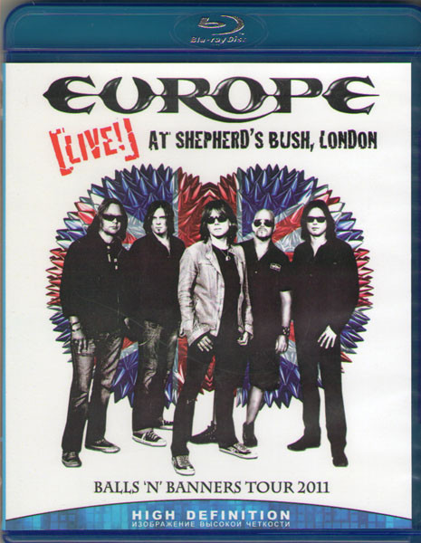 Europe Live At Shepherd's Bush London (Blu-raу)* на Blu-ray