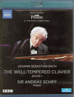 Изображение товара Johann Sebastian Bach The well tempered clavier Book 1 (Andras Schiff) (Blu-ray)*