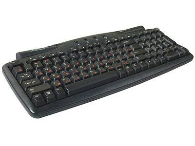 Клавиатура BTC-9110A  PS/2 Multimedia Черная