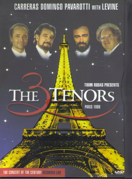 The 3 tenors In Paris 1998 на DVD