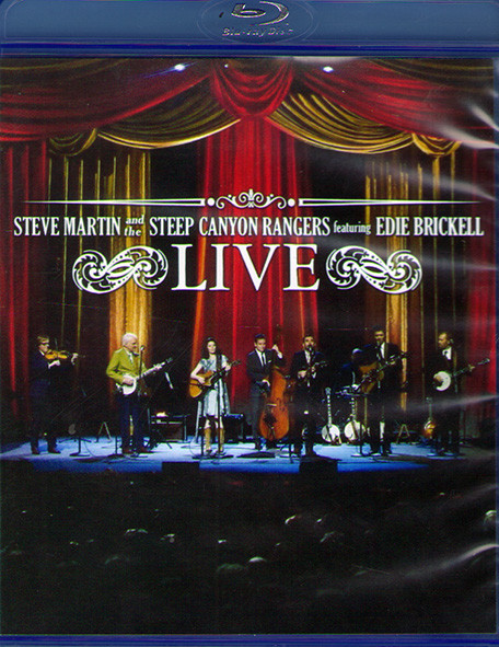 Steve Martin and the Steep Canyon Rangers featuring Edie Brickell Live (Blu-Ray)* на Blu-ray