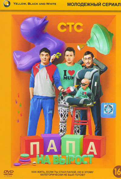 Папа на вырост (20 серий) на DVD Папа на вырост (20 серий) на DVD