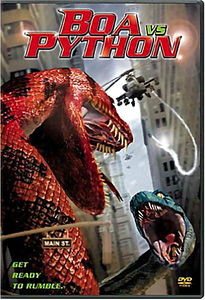 Анаконда против питона на DVD