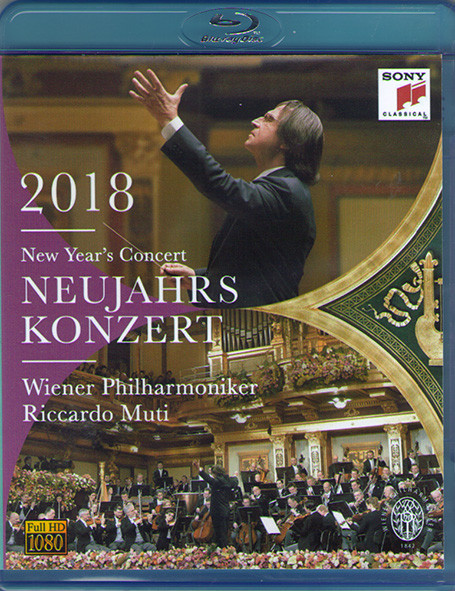 Neujahrskonzert der Wiener Philharmoniker 2018 (Blu-ray)* на Blu-ray