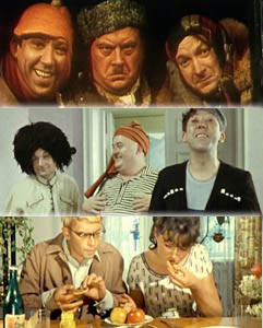 Операция Ы / Самогонщики / Кавказская пленница (3 DVD) на DVD Операция Ы / Самогонщики / Кавказская пленница (3 DVD) на DVD