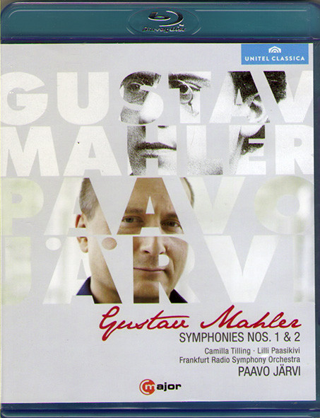 Gustav Mahler Symphonies № 1 and № 2 Paavo Jarvi and Frankfurt radio Symphony orchestra (Blu-ray)* на Blu-ray