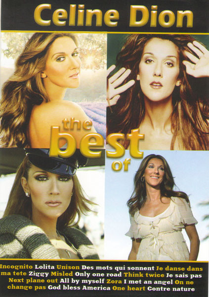 Celine Dion The Best / Celine Dion Sur les plaines / Celine Dion A new day Live in Las Vegas) на DVD