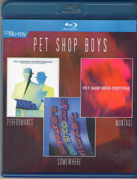 Pet Shop Boys (Performance / Somewhere / Montage) (Blu-ray) на Blu-ray Pet Shop Boys (Performance / Somewhere / Montage) (Blu-ray) на Blu-ray